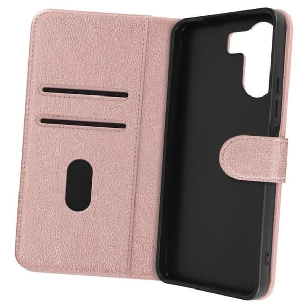 Fodral till Xiaomi Redmi 13C - AVIZAR - Chesterfield - Support för plånbok och video - Rosa