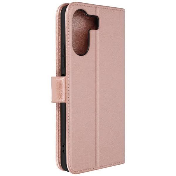 Fodral till Xiaomi Redmi 13C - AVIZAR - Chesterfield - Support för plånbok och video - Rosa