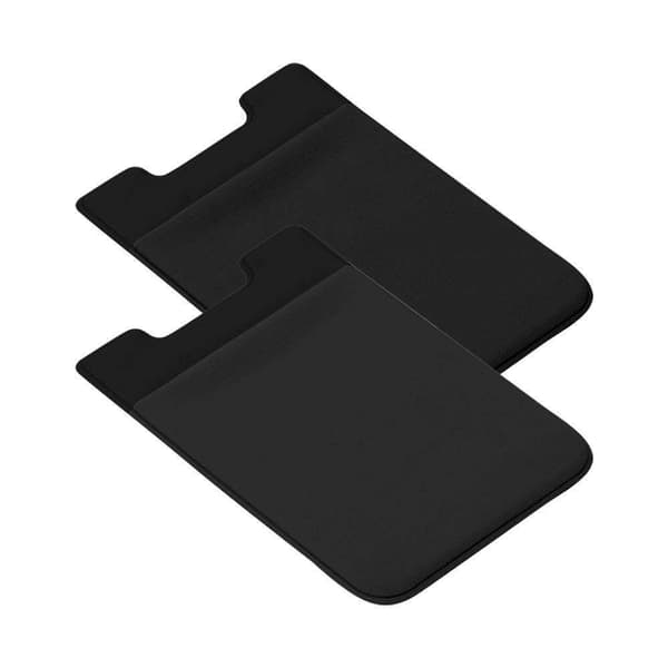 Universal kortlomme/kortholder for mobiltelefoner 2 pakker