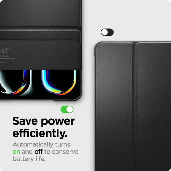 Spigen iPad Pro 11 (M4) Etui Smart Fold Sort