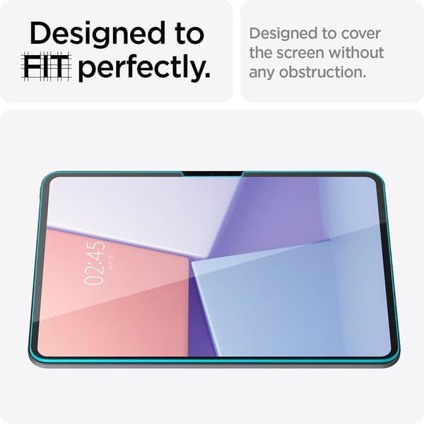Spigen iPad Pro 11 (M4) Skärmskydd GLAS.tR EZ Fit