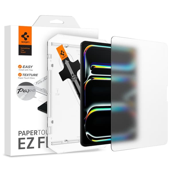 Spigen iPad Pro 13 (M4) Näytönsuoja Paper Touch EZ Fit