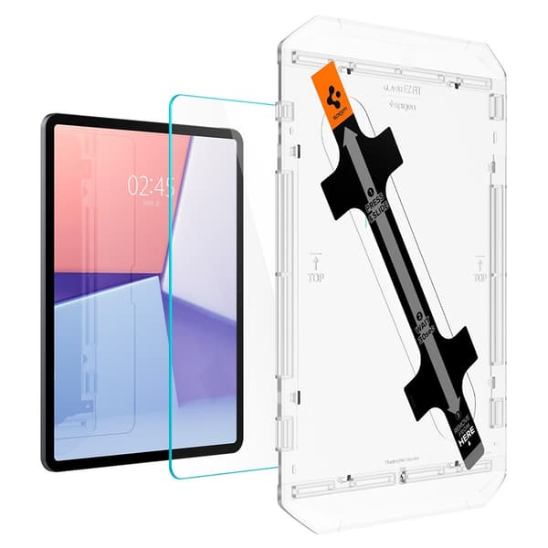 Spigen iPad Air 13 (M2/M3) Skærmbeskytter GLAS.tR EZ Fit