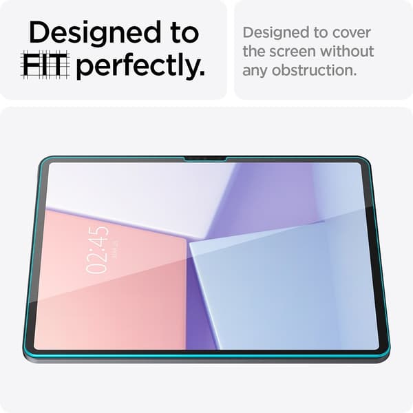 Spigen iPad Air 13 (M2/M3) Skærmbeskytter GLAS.tR EZ Fit