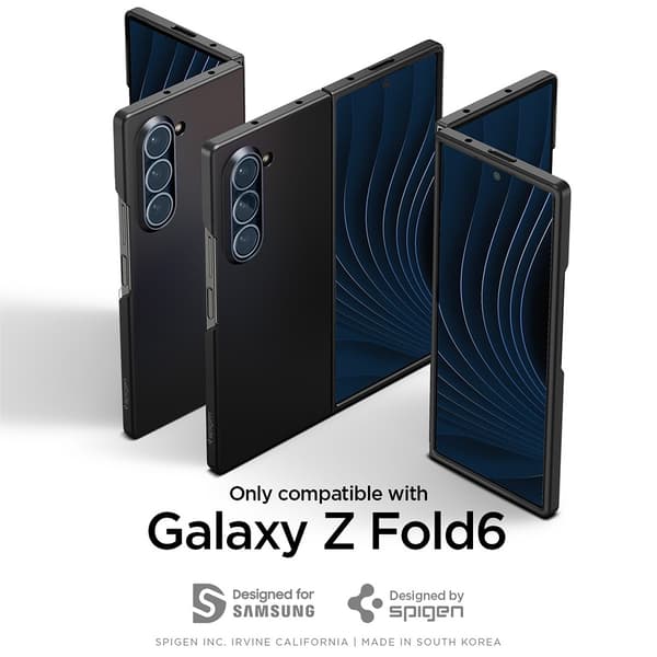 Spigen Samsung Galaxy Z Fold 6 Cover Air Skin Sort