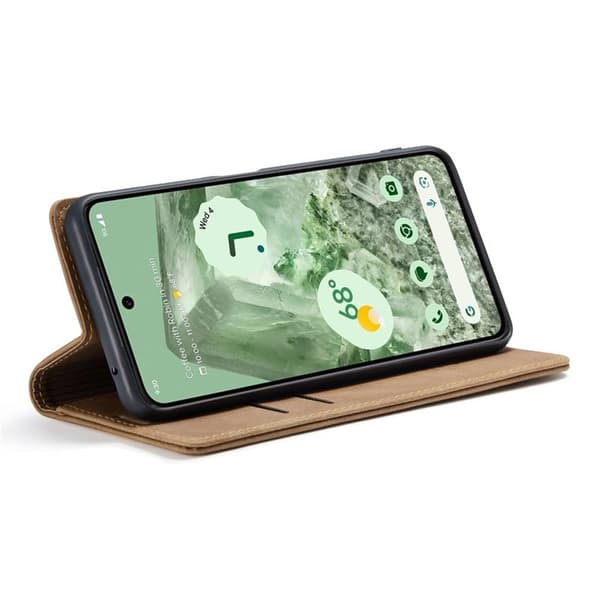 CaseMe FlipCase 013 Google Pixel 8a - Brun