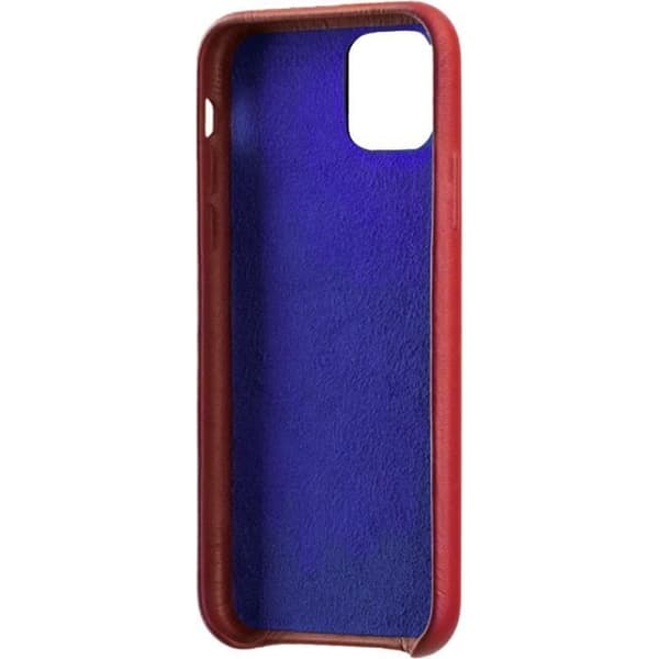 Läderfodral till iPhone 11 Red Beetlecase