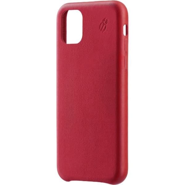 Läderfodral till iPhone 11 Red Beetlecase