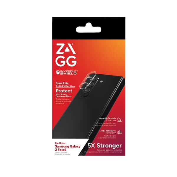 ZAGG InvisibleShield Samsung Galaxy Z Fold 6 Kamerabeskytter Glass Elite Camera Protector