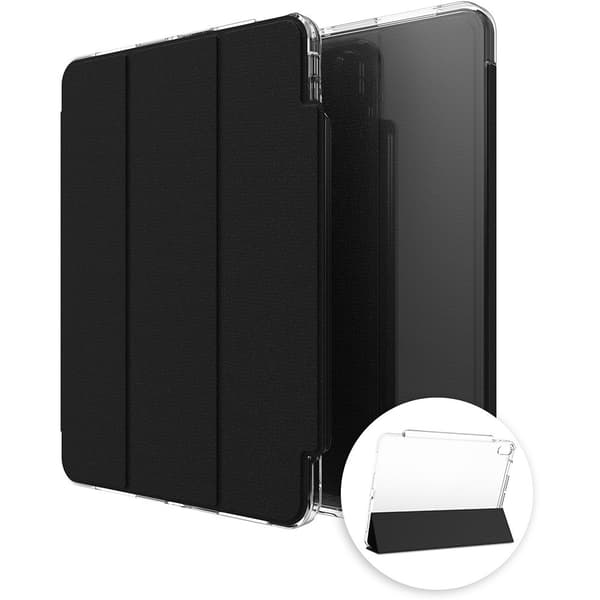 ZAGG iPad Air 11 (M2/M3) Kotelo Crystal Palace Folio Musta Läpinäkyvä