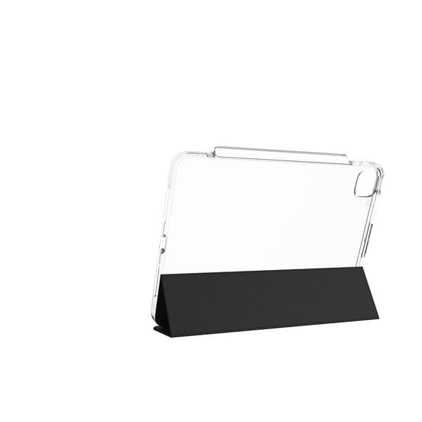 ZAGG iPad Pro 11 (M4) Kotelo Crystal Palace Folio Musta Läpinäkyvä