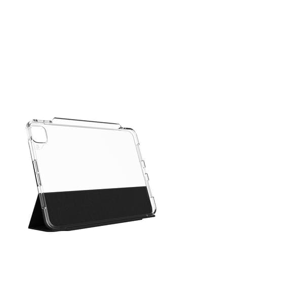 ZAGG iPad Pro 11 (M4) Kotelo Crystal Palace Folio Musta Läpinäkyvä