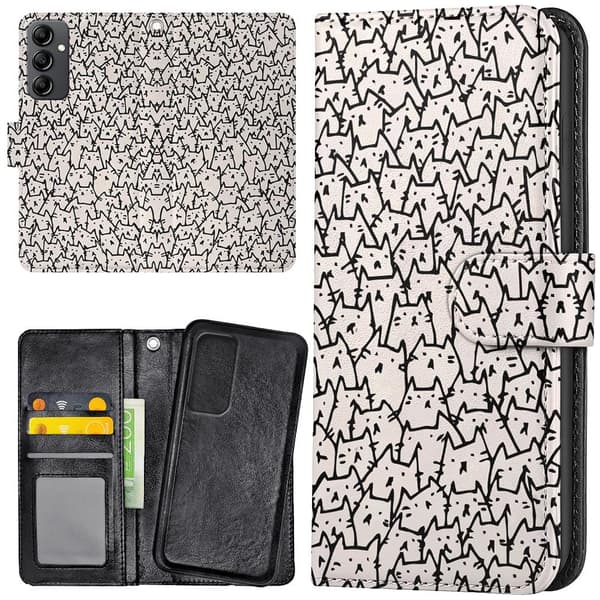 Samsung Galaxy S23 FE - Lommebok Deksel Kattgruppe