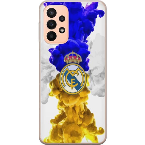 Samsung Galaxy A23 5G Gennemsigtig cover Real Madrid Farver