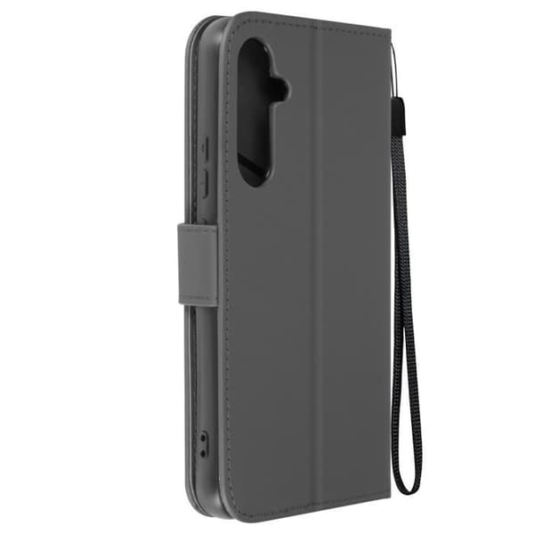 Otter-fodral för Samsung S23 Wallet Video Support Handledsrem mörkgrå