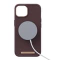 Miniatyrbillede 6 af 8: Njord Magsafe Iphone 14 Læderetui Brun