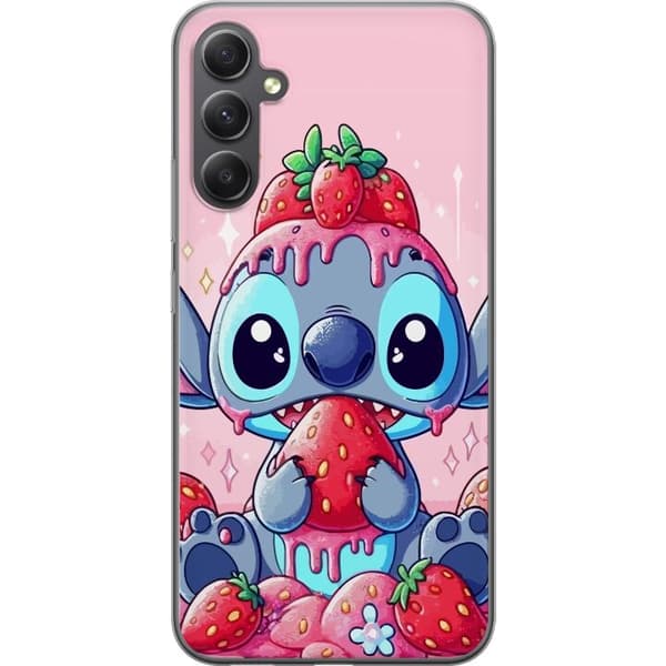 Samsung Galaxy A15 5G Genomskinligt Skal Stitch
