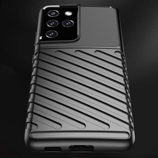 Thunder Case Pansarskal Samsung Galaxy S23 Ultra - Svart