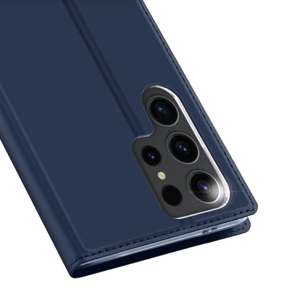 Dux Ducis Skin Pro Flip Fodral med Korthållare Samsung Galaxy S24 Ultra - Blå