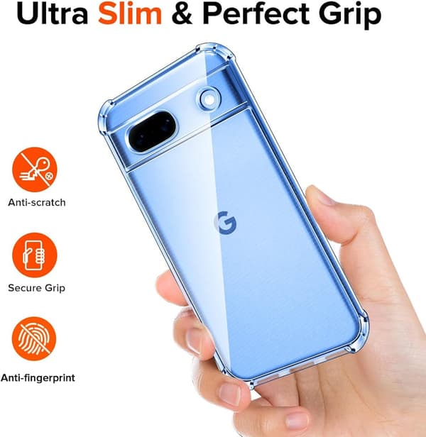 Google Pixel 8A erittäin iskunkestävä kotelo