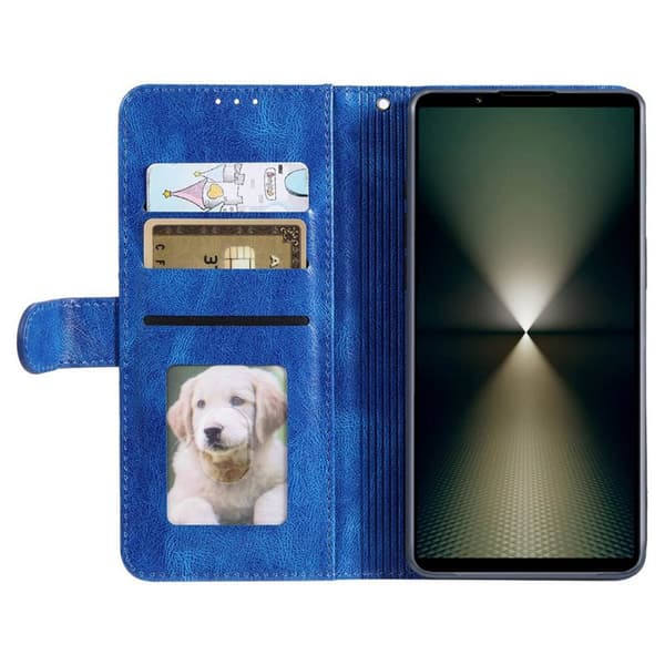 Tegnebogscover 6-kort Sony Xperia 1 VI - Blå