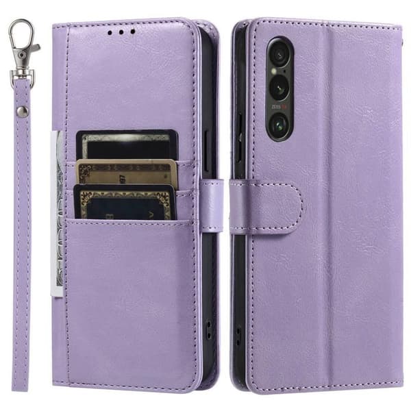 Plånboksfodral 6-kort Sony Xperia 1 VI - Lila