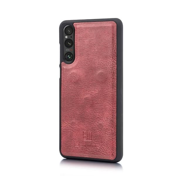Lompakkokotelo DG-Ming 2i1 Sony Xperia 1 VI - Punainen