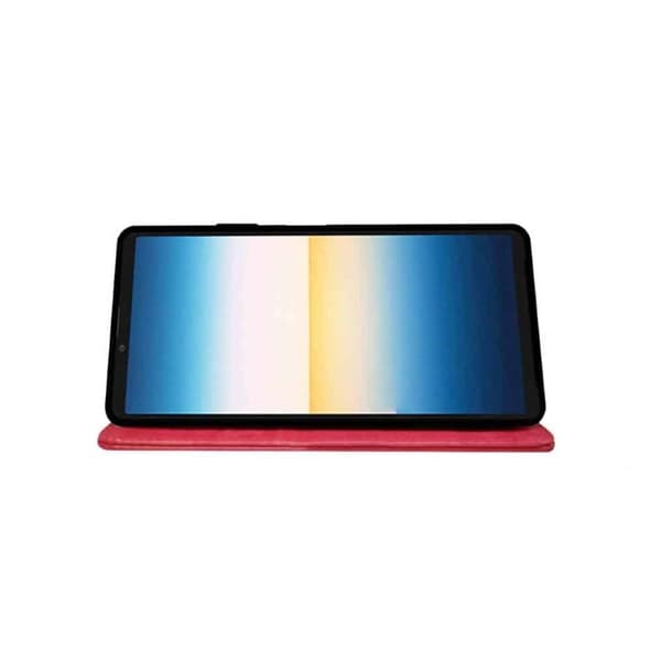 Lompakkokotelo 3-kortti Sony Xperia 1 VI - Vaaleanpunainen