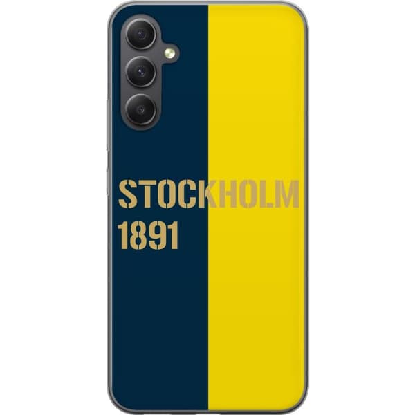 Samsung Galaxy A15 5G Läpinäkyvä kuori Stockholm 1891