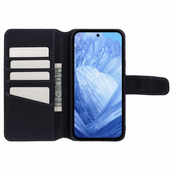 Nordic Covers Google Pixel 8a Kotelo Essential Leather Raven Black