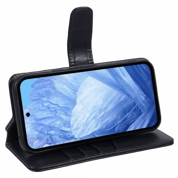 Nordic Covers Google Pixel 8a Kotelo Essential Leather Raven Black