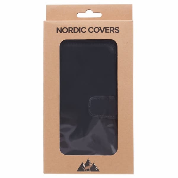 Nordic Covers Google Pixel 8a Kotelo Essential Leather Raven Black