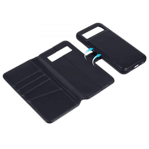 Nordic Covers Google Pixel 8a Kotelo MagLeather Raven Black