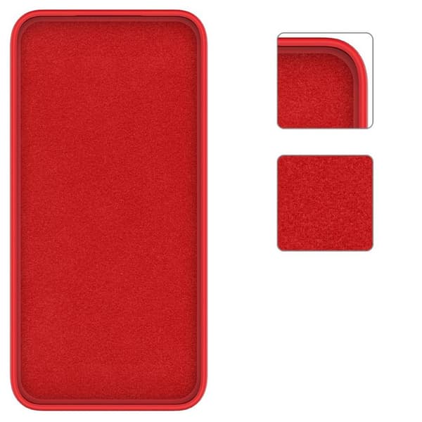 Liquid silikon skal Motorola Edge 50 Pro - China Red