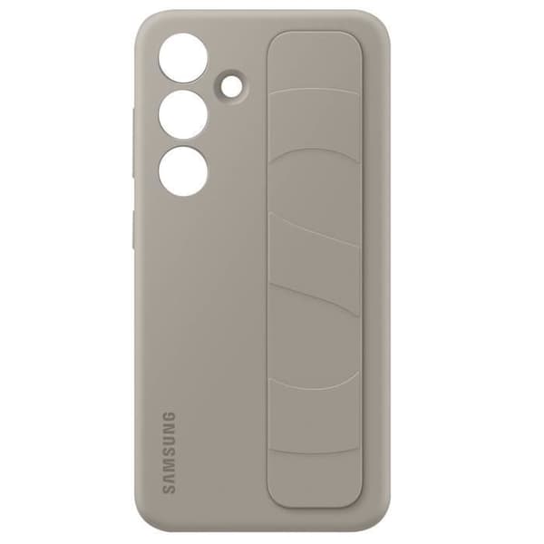 Fodral för Samsung Galaxy S24 Handtag Grip Kickstand Support Samsung Grey