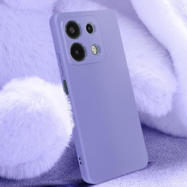 Coque - AVIZAR - Xiaomi Redmi Note 13 Pro 4G - Soft-touch - Anti-spår - Lila
