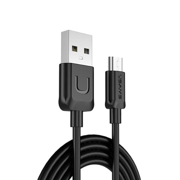 USAMS 1 Meter Type-C Kabel - Svart