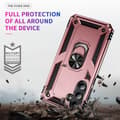 Miniatyrbild 5 av 6: Samsung Galaxy A55 5G Skal Ring Armor Hybrid Roséguld