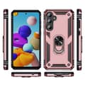 Miniatyrbild 6 av 6: Samsung Galaxy A55 5G Skal Ring Armor Hybrid Roséguld