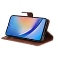 Miniatyrbild 4 av 6: Samsung Galaxy A55 5G Fodral Solid Läder Brun