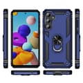 Miniatyrbild 6 av 6: Samsung Galaxy A55 5G Skal Ring Armor Hybrid Blå