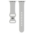 Miniatyrbild 3 av 6: Silikon Armband Butterfly Apple Watch 41/40/38 mm (S/M) Grå
