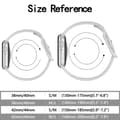 Miniatyrbild 4 av 6: Silikon Armband Butterfly Apple Watch 41/40/38 mm (S/M) Grå