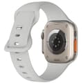 Miniatyrbild 1 av 6: Silikon Armband Butterfly Apple Watch 41/40/38 mm (S/M) Grå