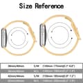 Miniatyrbild 4 av 6: Silikon Armband Butterfly Apple Watch 41/40/38 mm (S/M) Valnöt