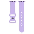 Miniatyrbild 3 av 6: Silikon Armband Butterfly Apple Watch 41/40/38 mm (M/L) Lila