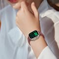 Miniatyrbild 6 av 6: Silikon Armband Butterfly Apple Watch 41/40/38 mm (S/M) Vinröd