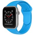Miniatyrbild 2 av 5: Apple Watch 38/40/41 mm Silikon Armband (M/L) Blå