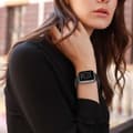 Miniatyrbild 5 av 5: Apple Watch 38/40/41 mm Silikon Armband (S/M) Svart
