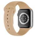 Miniatyrbild 1 av 5: Apple Watch 38/40/41 mm Silikon Armband (S/M) Valnöt